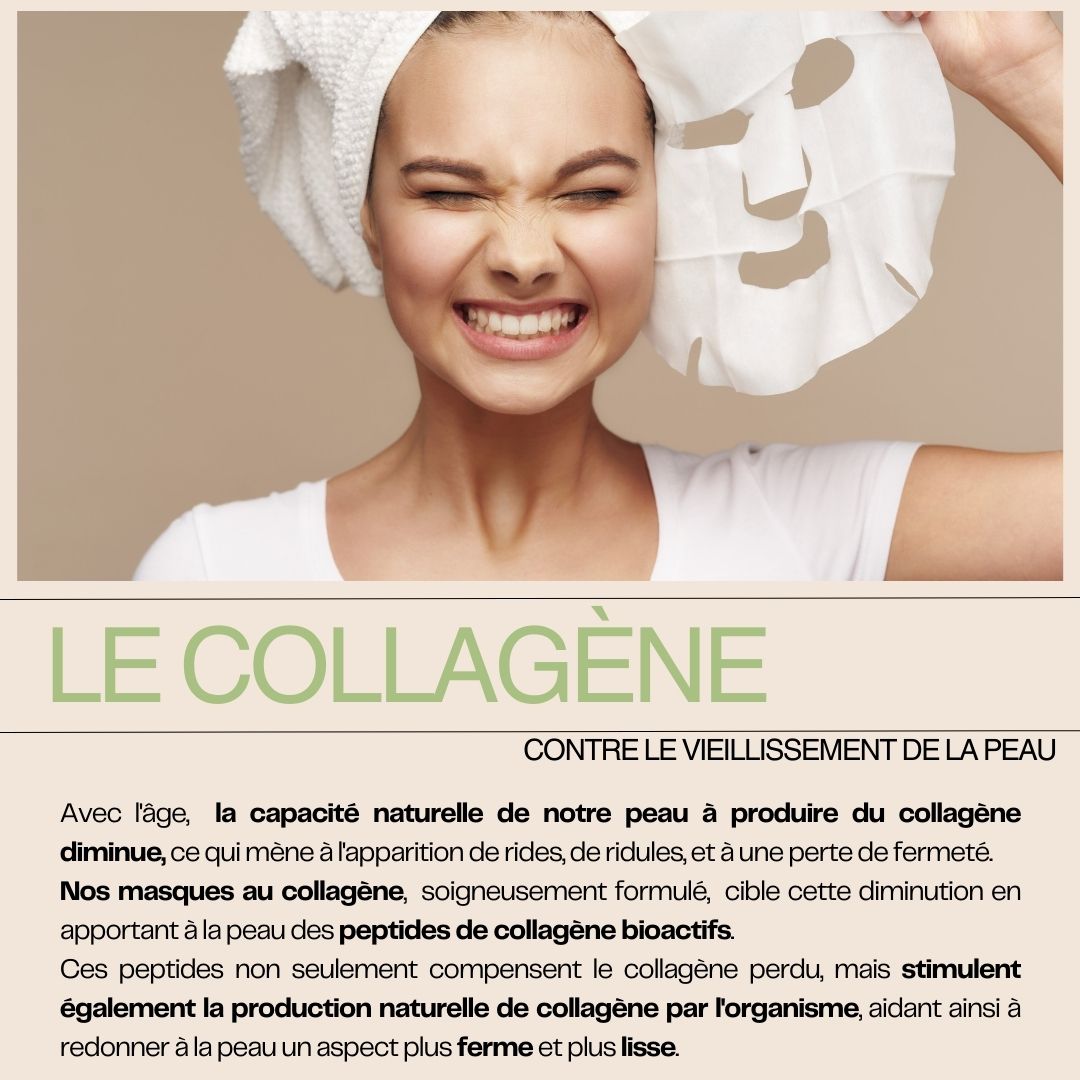 Masques au Collagène BIO