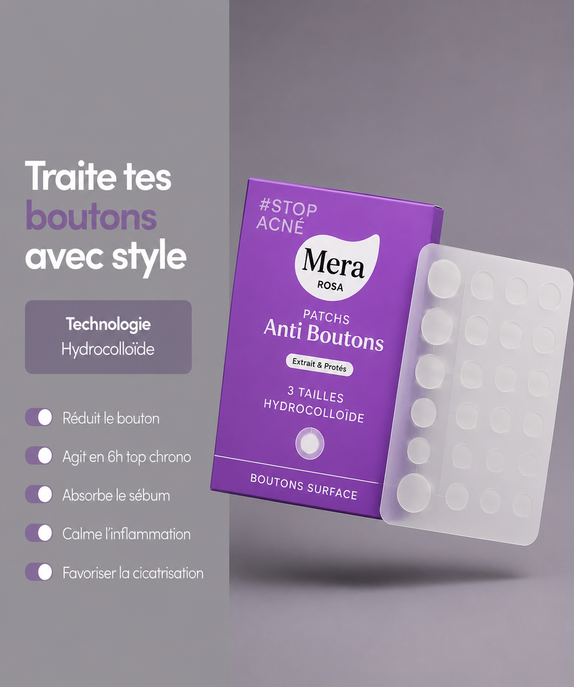 Patchs Boutons Classiques