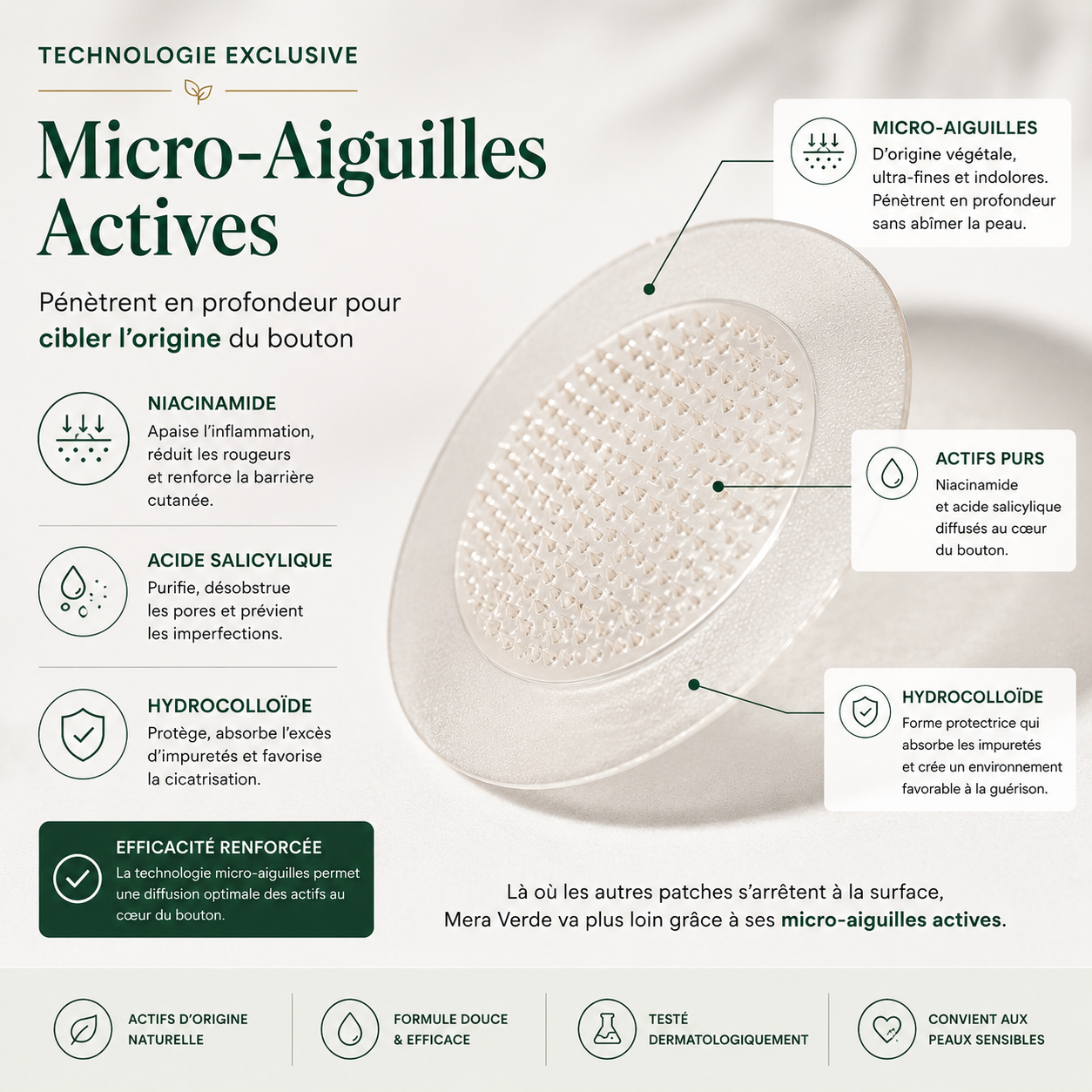 Patchs Micro-Aiguilles x9