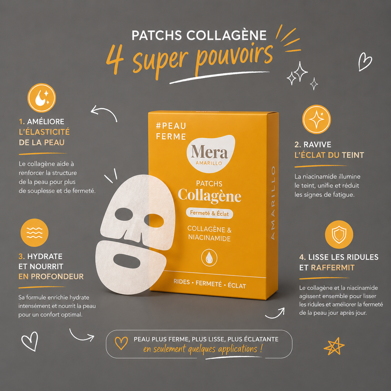 Masques au Collagène BIO